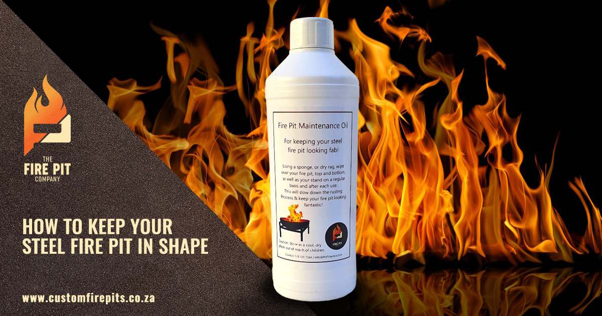 Fire Pit Maintenance Oil How To Keep, Can You Use Play Sand In The Bottom Of A Fire Pit