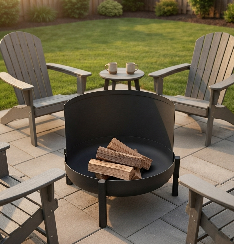 Fire Pit Windshield